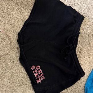 Ohio State Women's Athletic Black Shorts